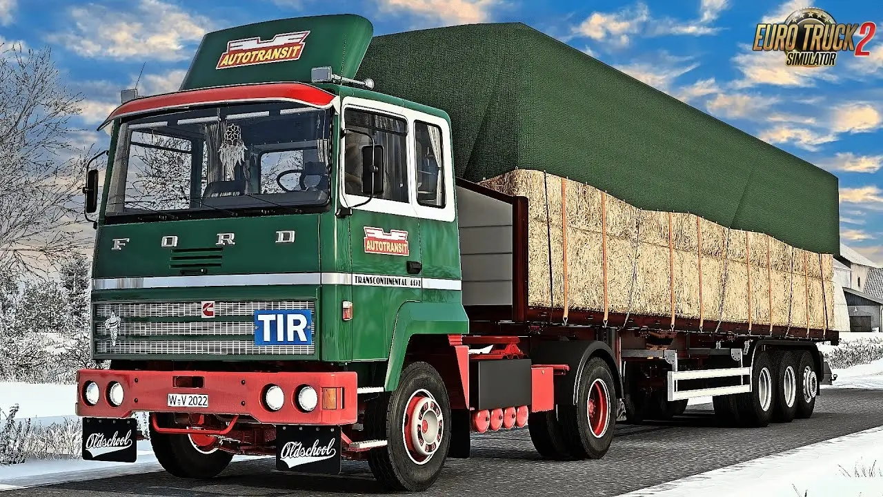 Ford Transcontinental Truck + Interior v2.2 (1.58.x) for ETS2