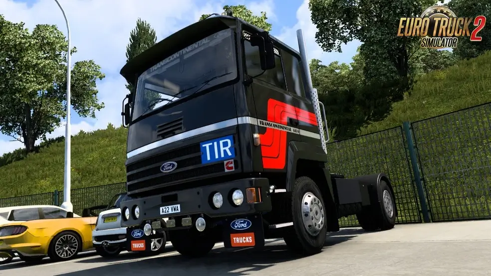 Ford Transcontinental Truck + Interior v2.2 (1.58.x) for ETS2