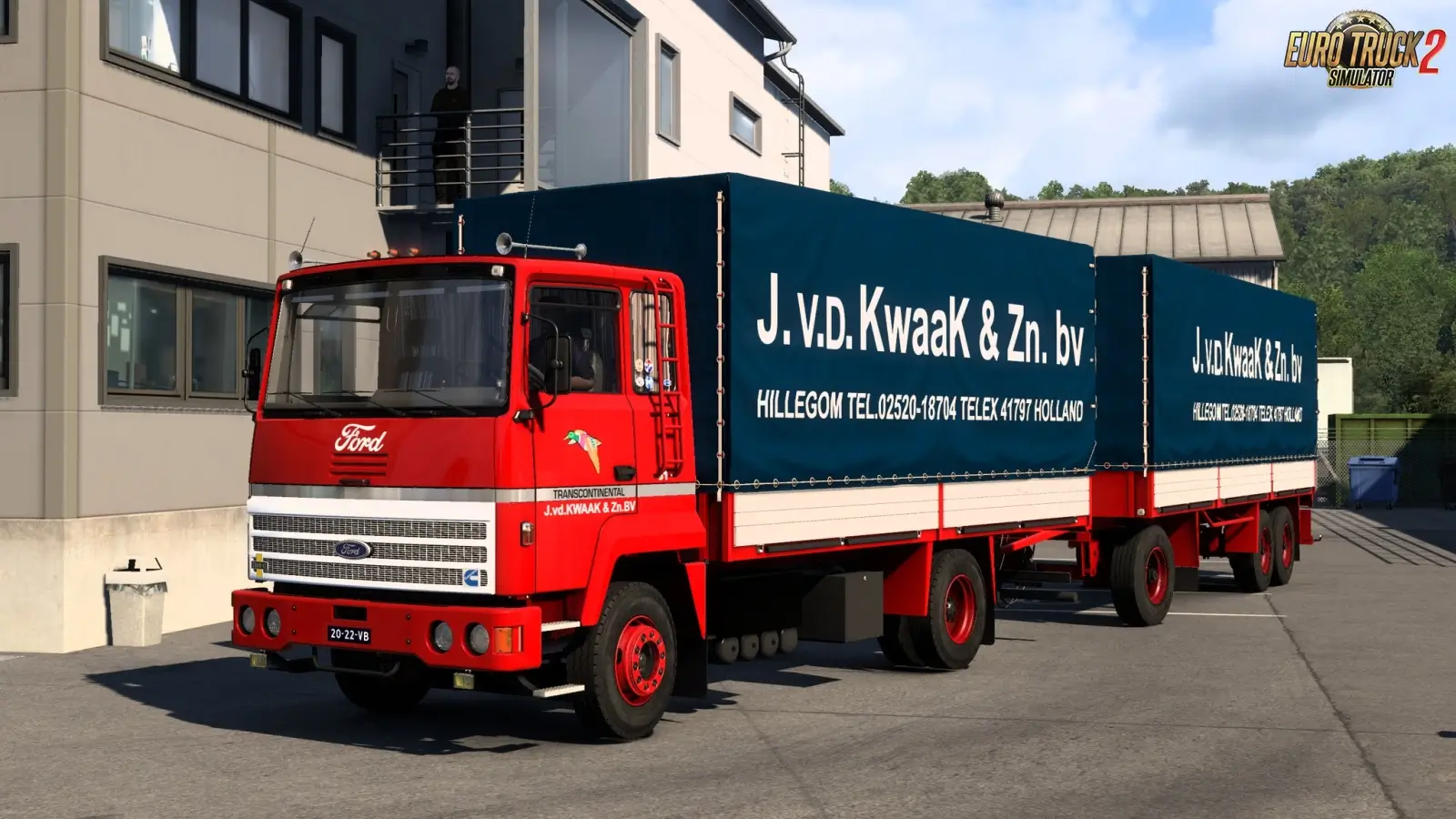 Ford Transcontinental Truck + Interior v2.2 (1.58.x) for ETS2