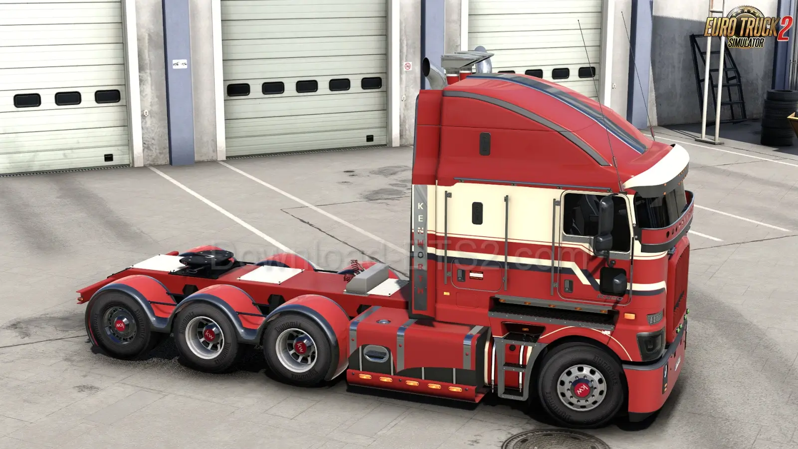 Kenworth K220 Truck + Interior v1.1.2 (1.58.x) for ETS2