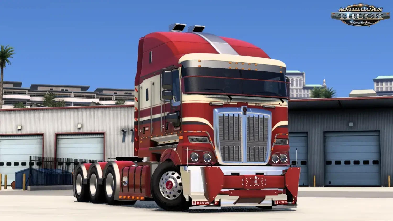 Kenworth K220 Truck + Interior v1.1.2 (1.58.x) for ETS2