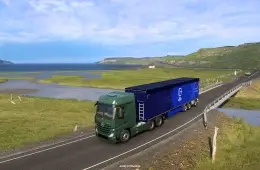 Iceland DLC: Fjords city in ETS2