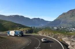 Iceland DLC: Fjords city in ETS2