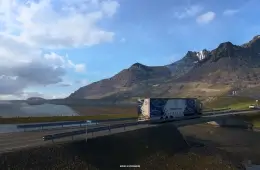 Iceland DLC: Fjords city in ETS2