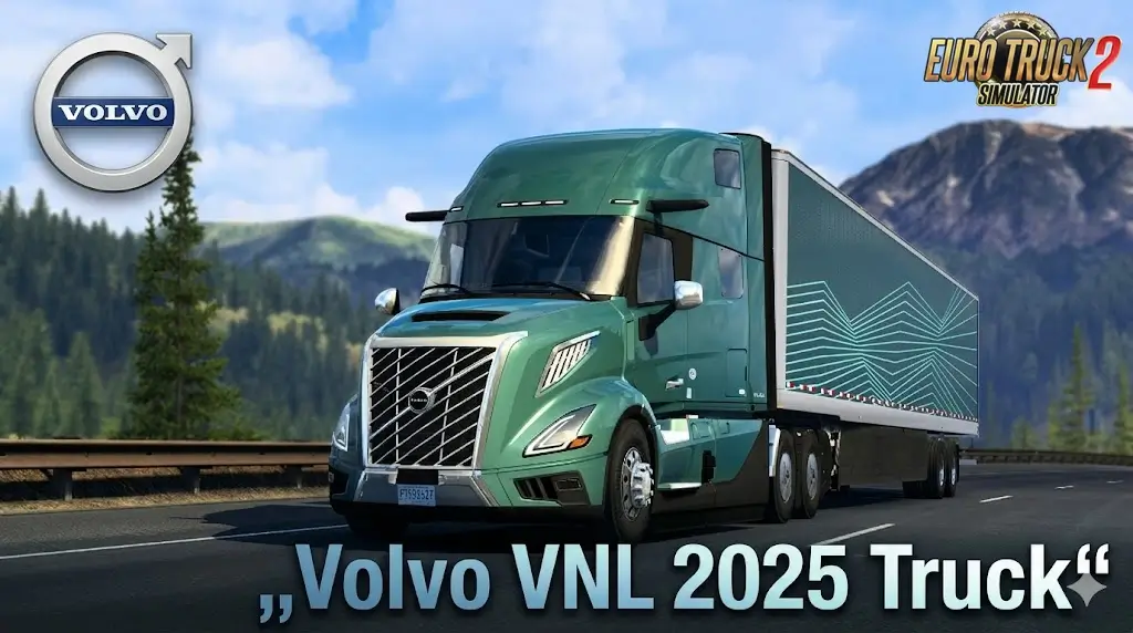 Volvo VNL 2025 Truck + Interior v1.0 (1.59.x) for ETS2