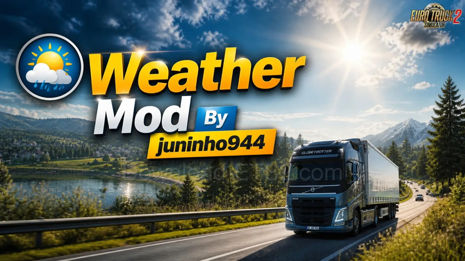 Weather Mod v3.7 by juninho944 (1.59.x) for ETS2