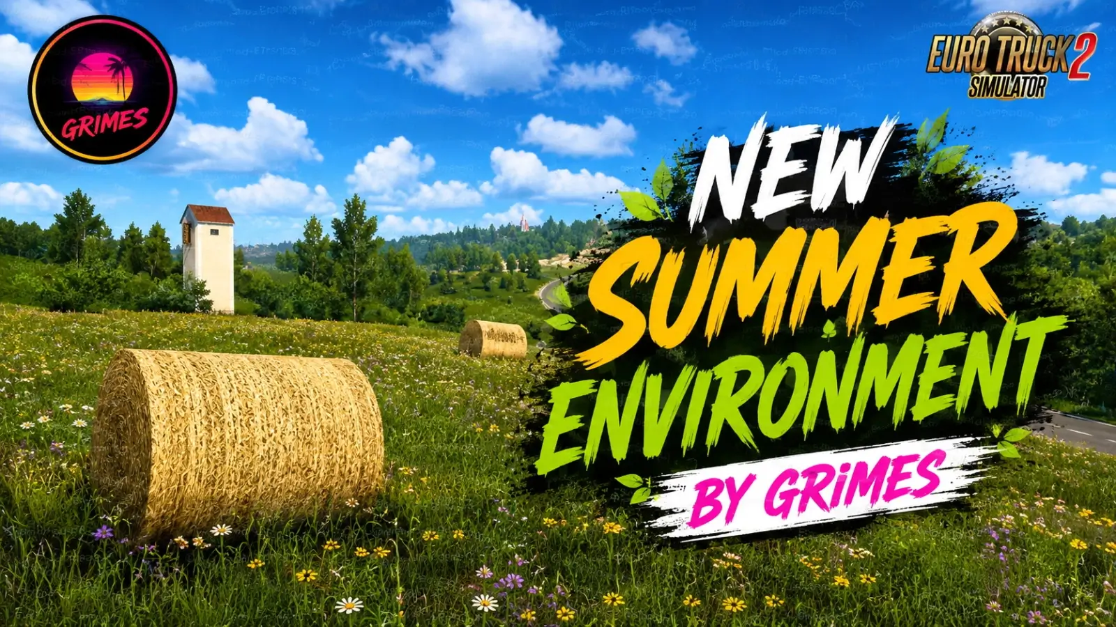 New Summer Environment v6.7 by Grimes (1.60.x) for ETS2
