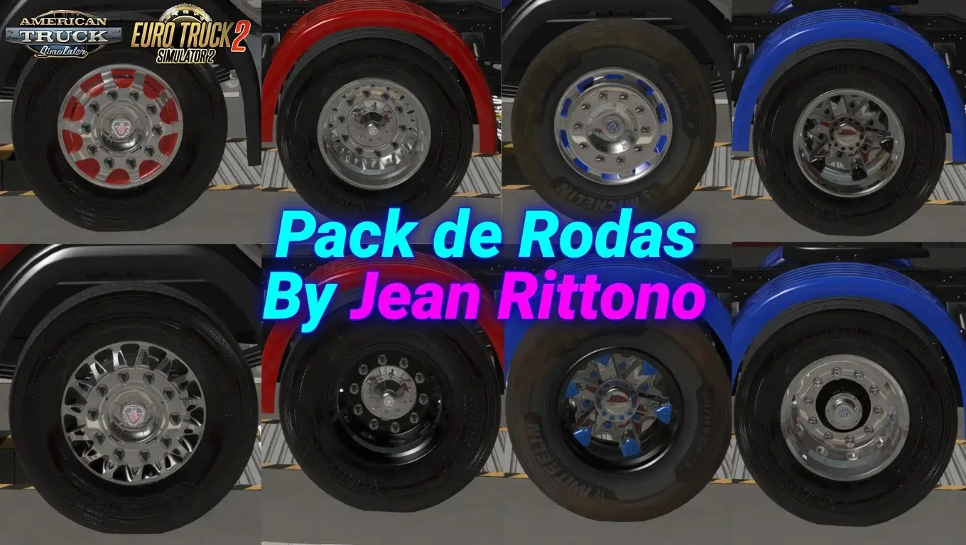 Pack de Rodas v2.0 By Jean Rittono (1.59.x) for ETS2