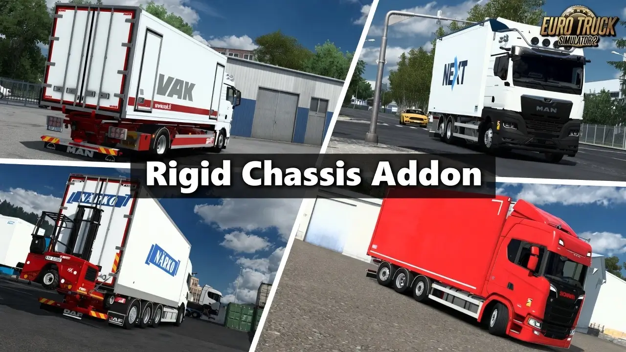 Rigid Chassis Addon v1.3 by Kast (1.60.x) for ETS2