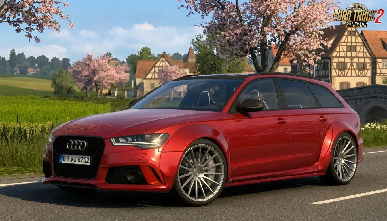 Audi RS6 C7 Avant 2016 + Interior v2.4 (1.60.x) for ETS2