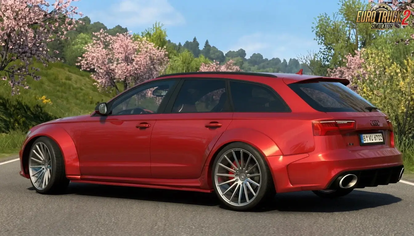 Audi RS6 C7 Avant 2016 + Interior v2.4 (1.60.x) for ETS2