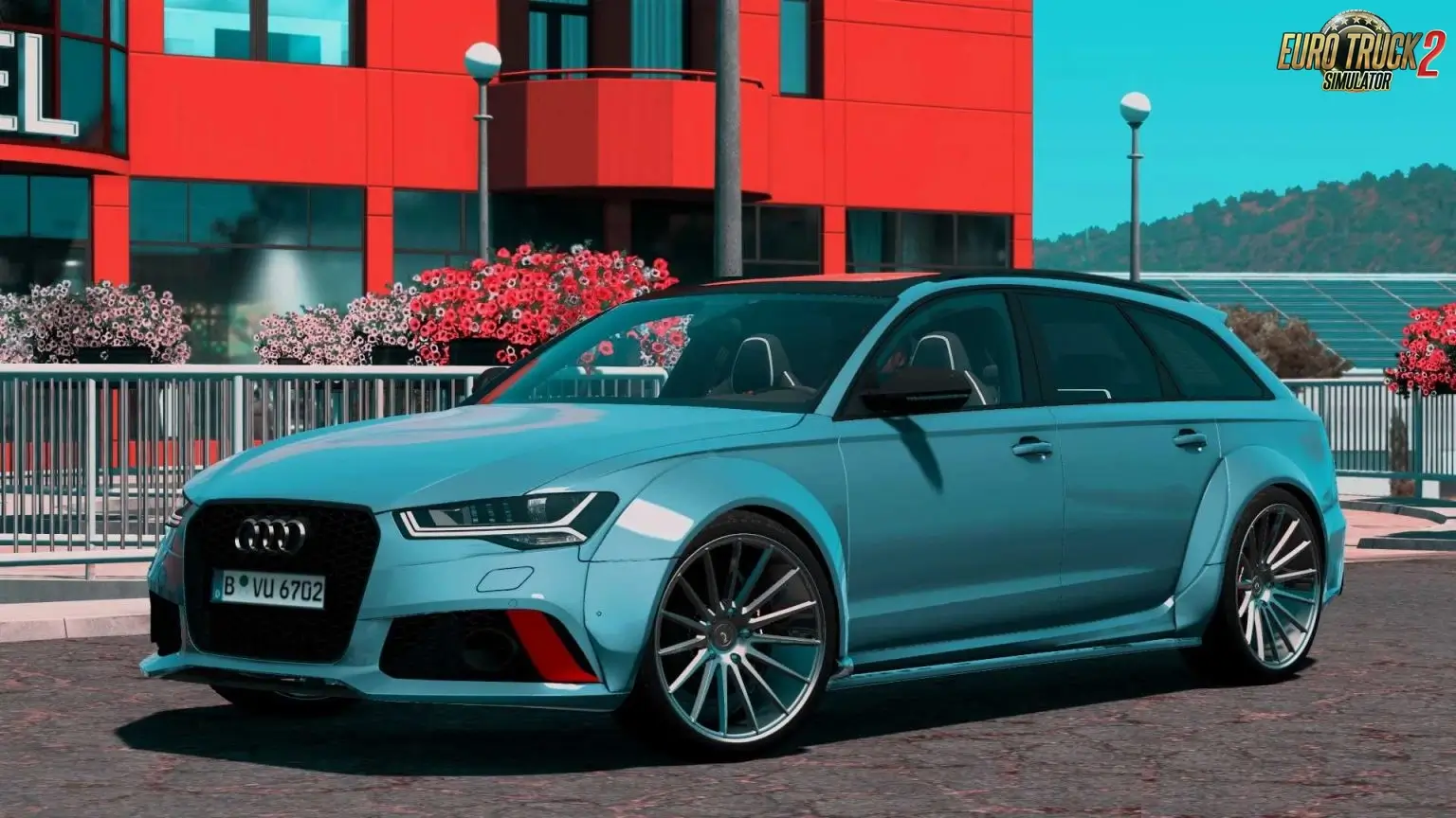 Audi RS6 C7 Avant 2016 + Interior v2.4 (1.60.x) for ETS2