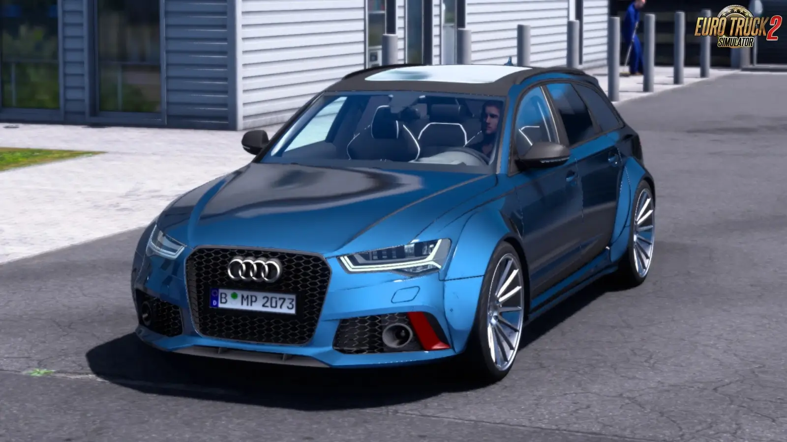 Audi RS6 C7 Avant 2016 + Interior v2.4 (1.60.x) for ETS2
