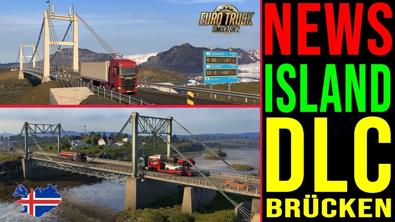 Iceland DLC - Bridges in ETS2