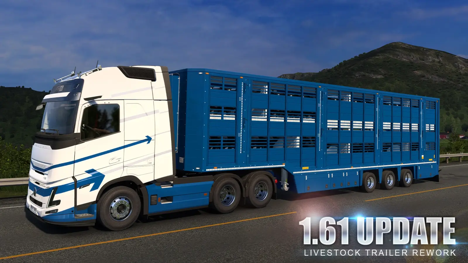 Livestock Trailer Rework for ETS2 Patch 1.61