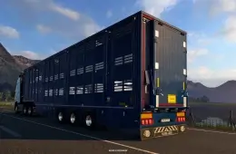 Livestock Trailer Rework for ETS2 Patch 1.61