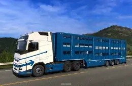 Livestock Trailer Rework for ETS2 Patch 1.61