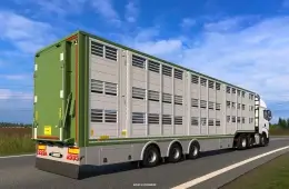 Livestock Trailer Rework for ETS2 Patch 1.61