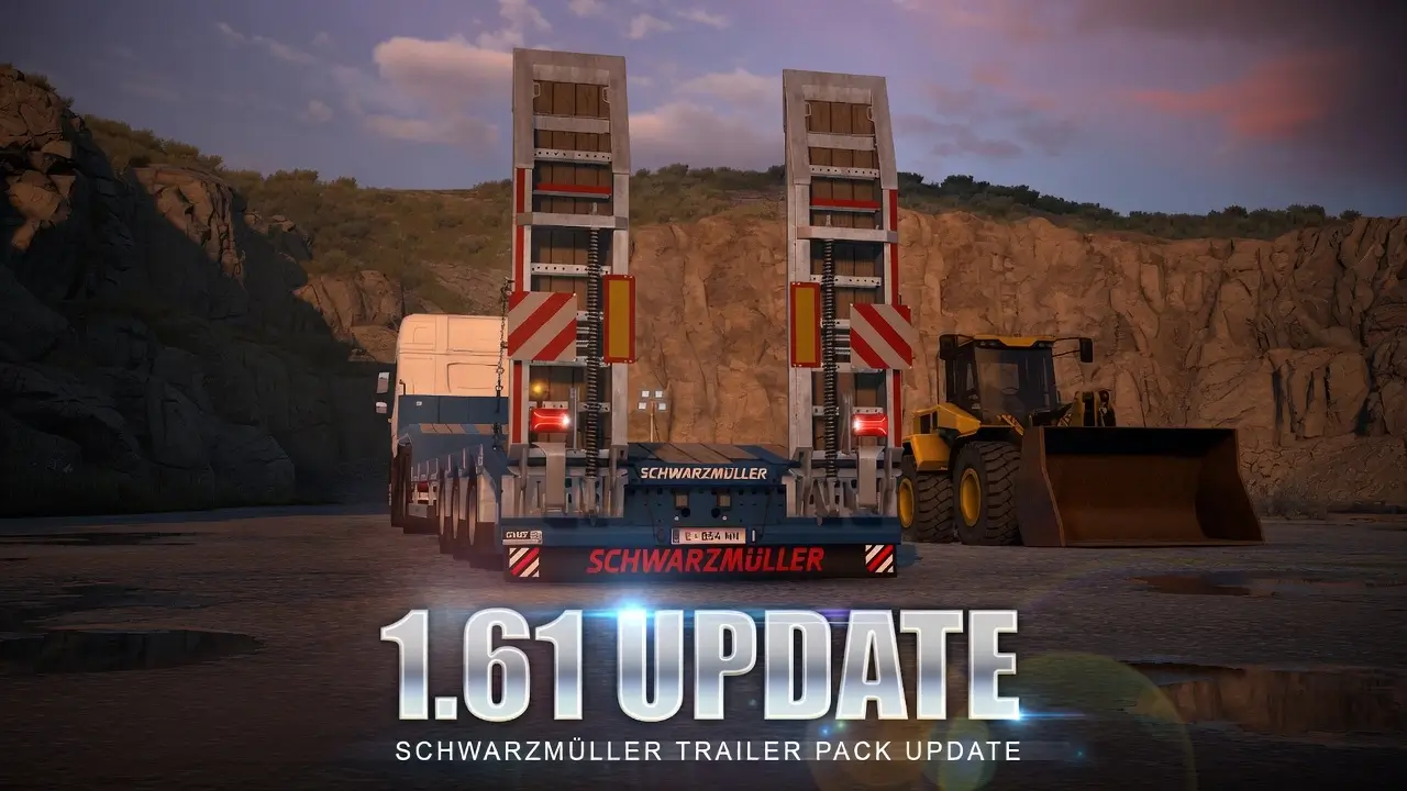 Schwarzmüller Trailer Pack DLC Update for ETS2 Patch 1.61
