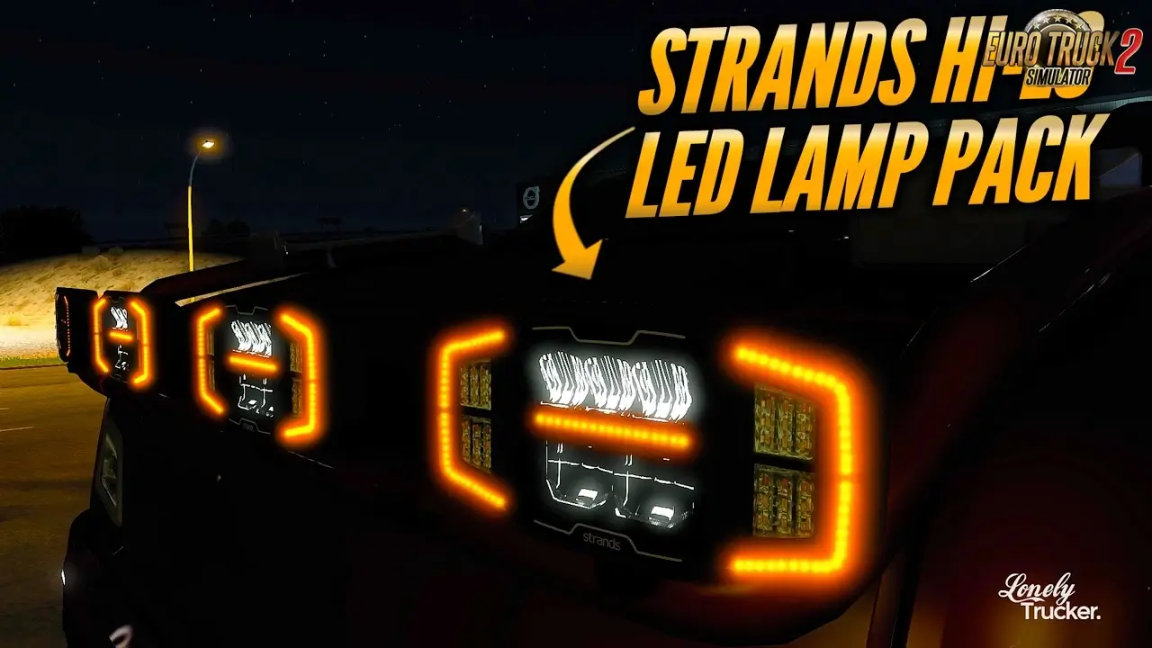 Strands HI-LO LED Lamp Pack v1.60 (1.60.x) for ETS2