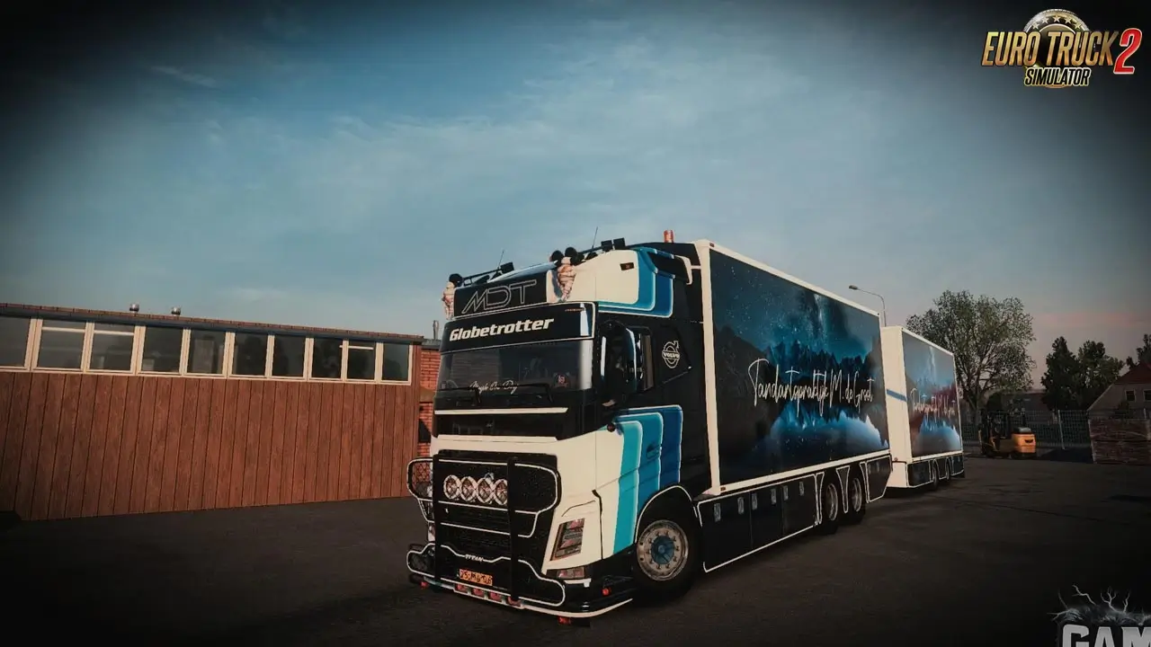 Volvo FH16 2014 Titanic + Trailer v1.0 (1.60.x) for ETS2