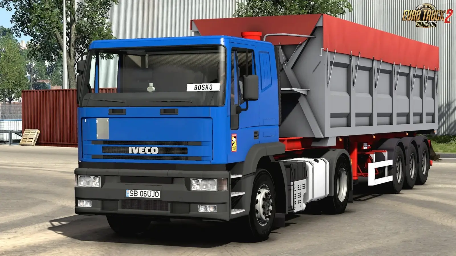 Bodex Kis 3 Trailer v4.0 (1.60.x) for ETS2