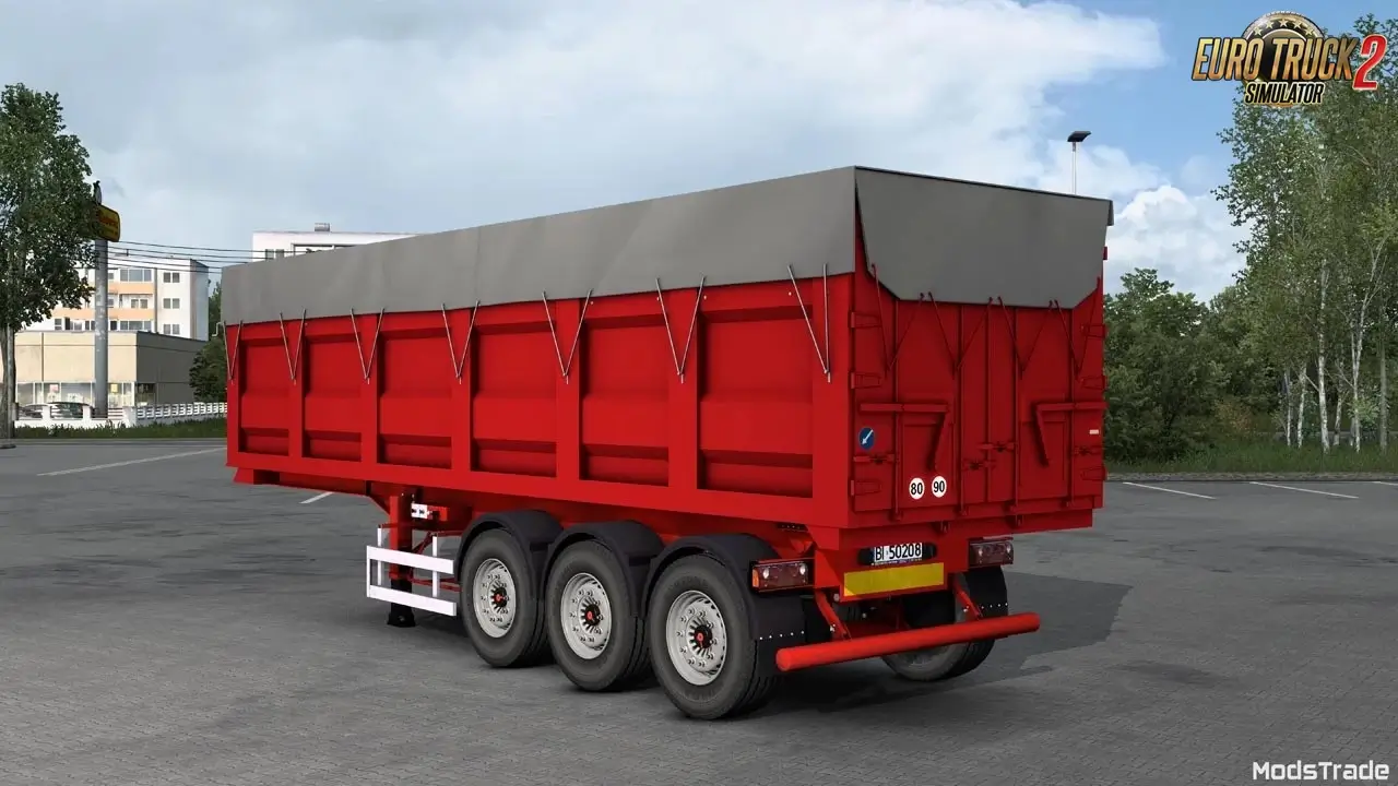 Bodex Kis 3 Trailer v4.0 (1.60.x) for ETS2