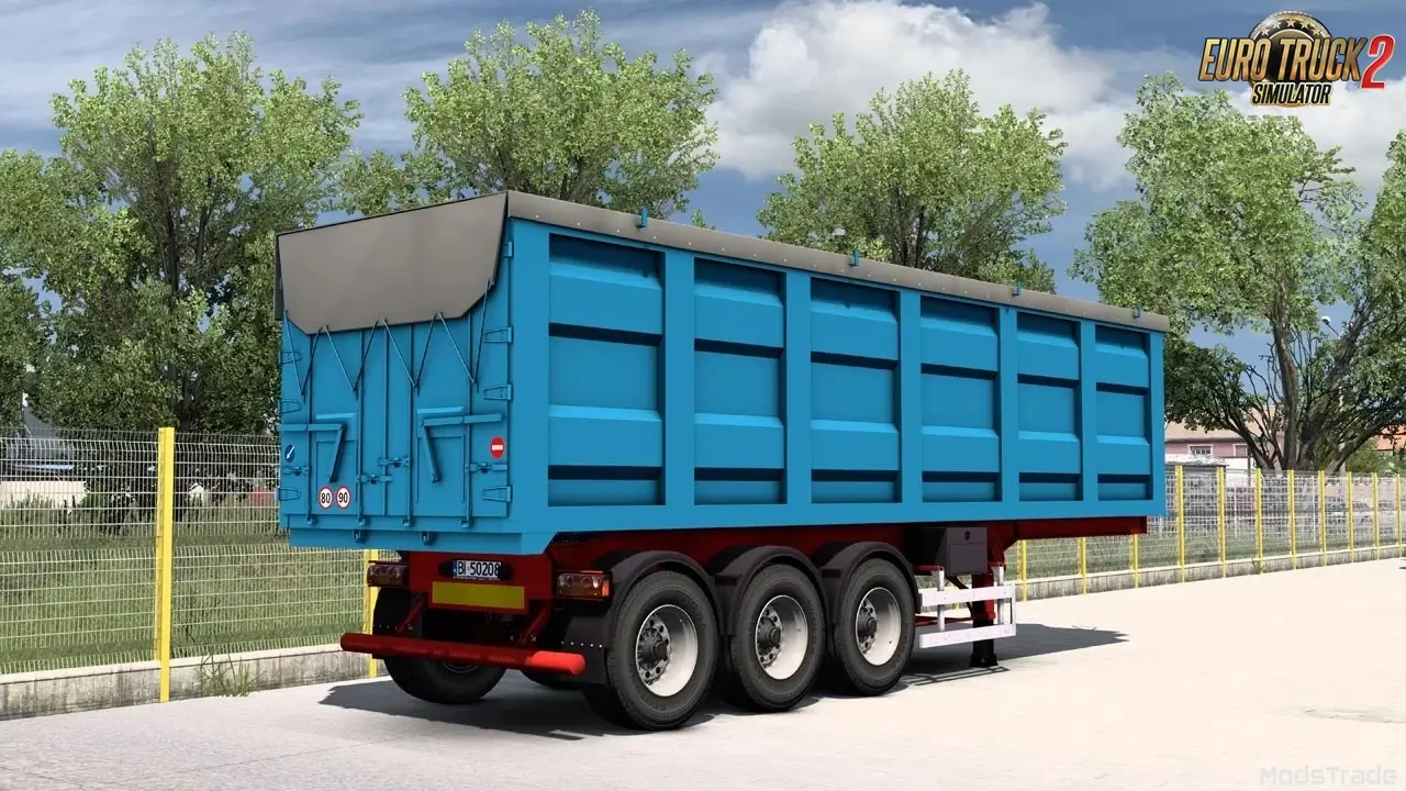 Bodex Kis 3 Trailer v4.0 (1.60.x) for ETS2