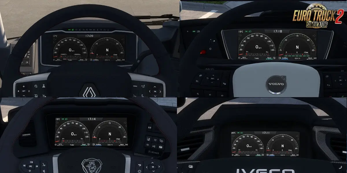 Dashboard Experimental - Renault, Iveco, Scania, Volvo v1.60