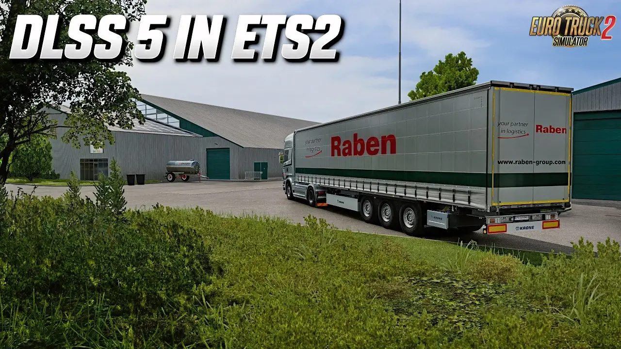 DLSS 5 in ETS2 - Full Setup Tutorial + Gameplay Video