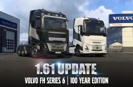 1.61 Update - Volvo FH Series 6 100 Year Edition for ETS2