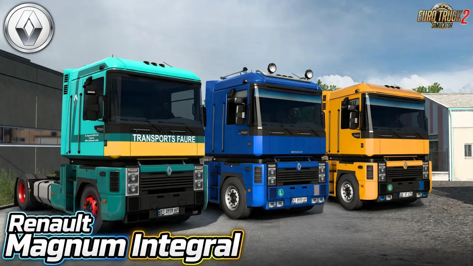 Renault Magnum Integral + Interior v10.0 (1.60.x) for ETS2