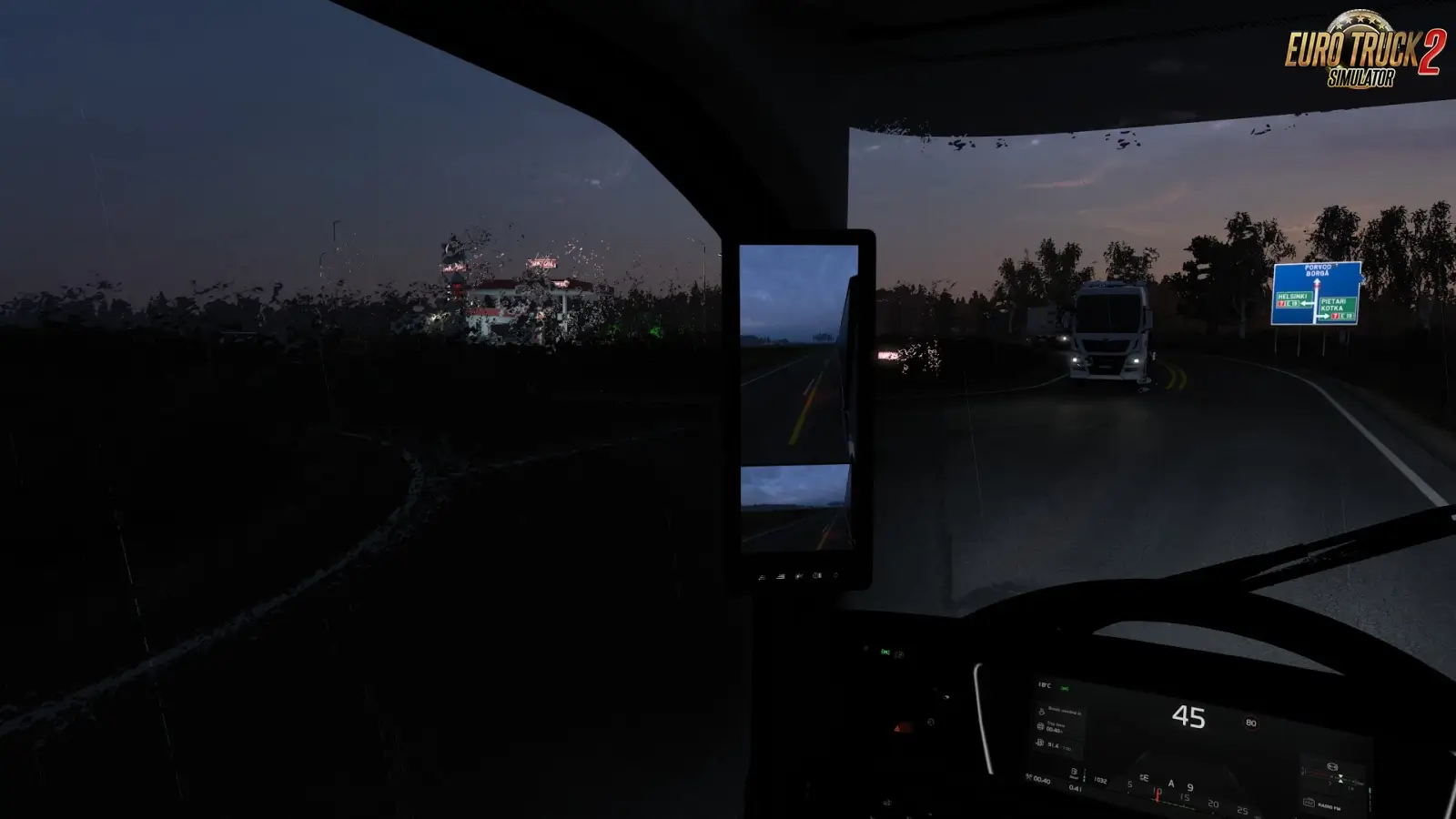 Yet Another Rain Mod v2.6 (1.60.x) for ETS2