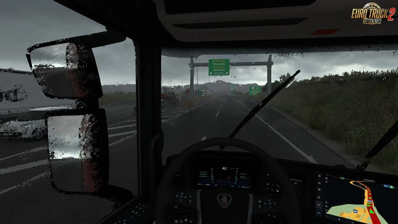 Yet Another Rain Mod v2.6 (1.60.x) for ETS2