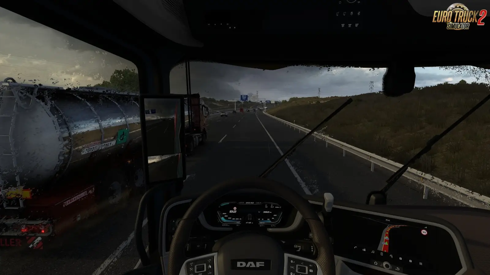 Yet Another Rain Mod v2.6 (1.60.x) for ETS2