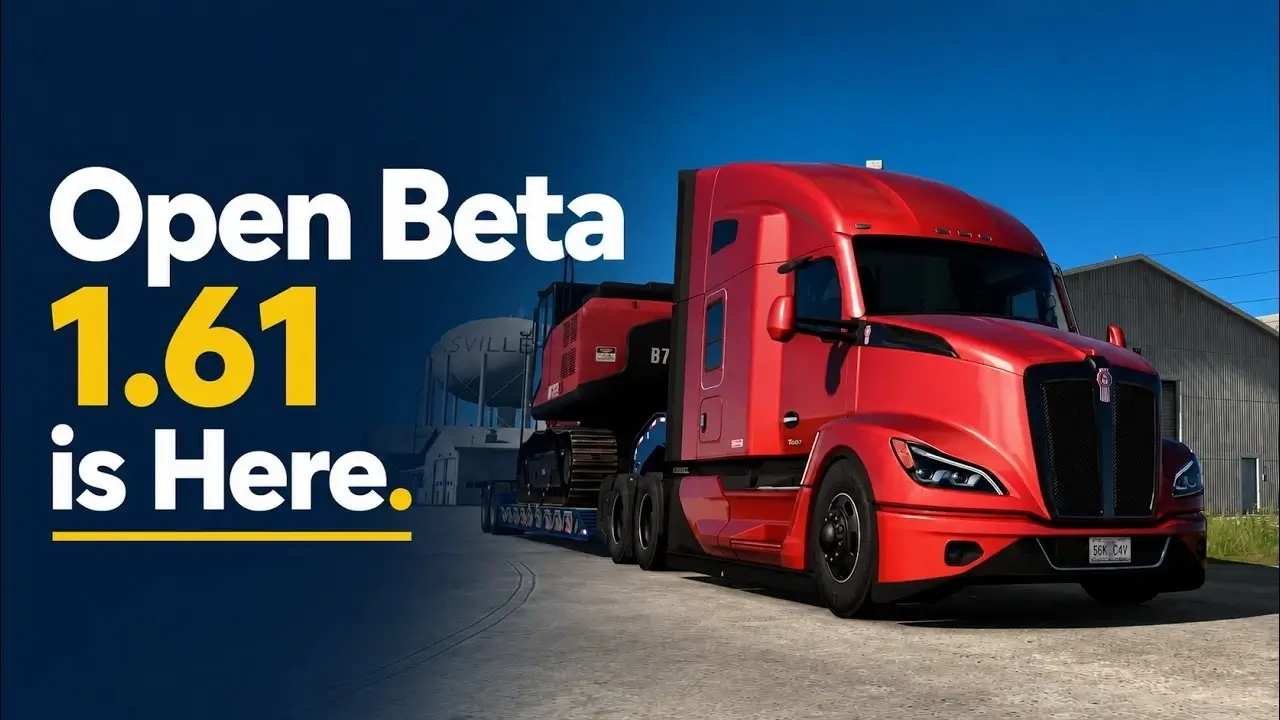 American Truck Simulator - Update ATS 1.61 Open Beta released