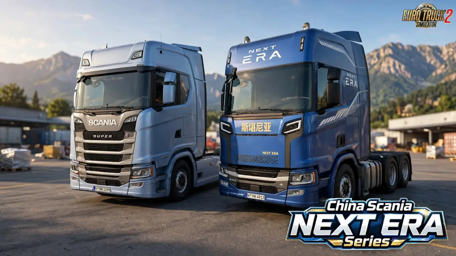 China Scania NEXT ERA Series Truck v1.0 (1.60.x) for ETS2