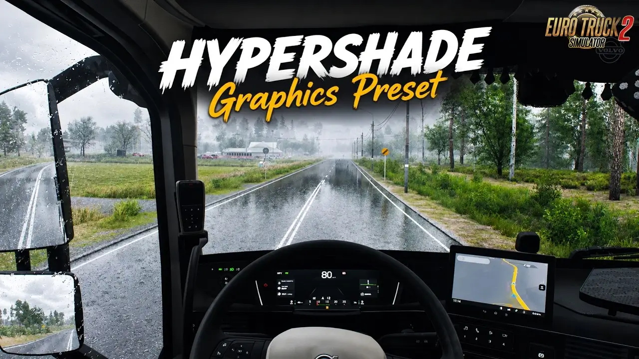 HyperShade Graphics Preset v1.0 (1.60.x) for ETS2