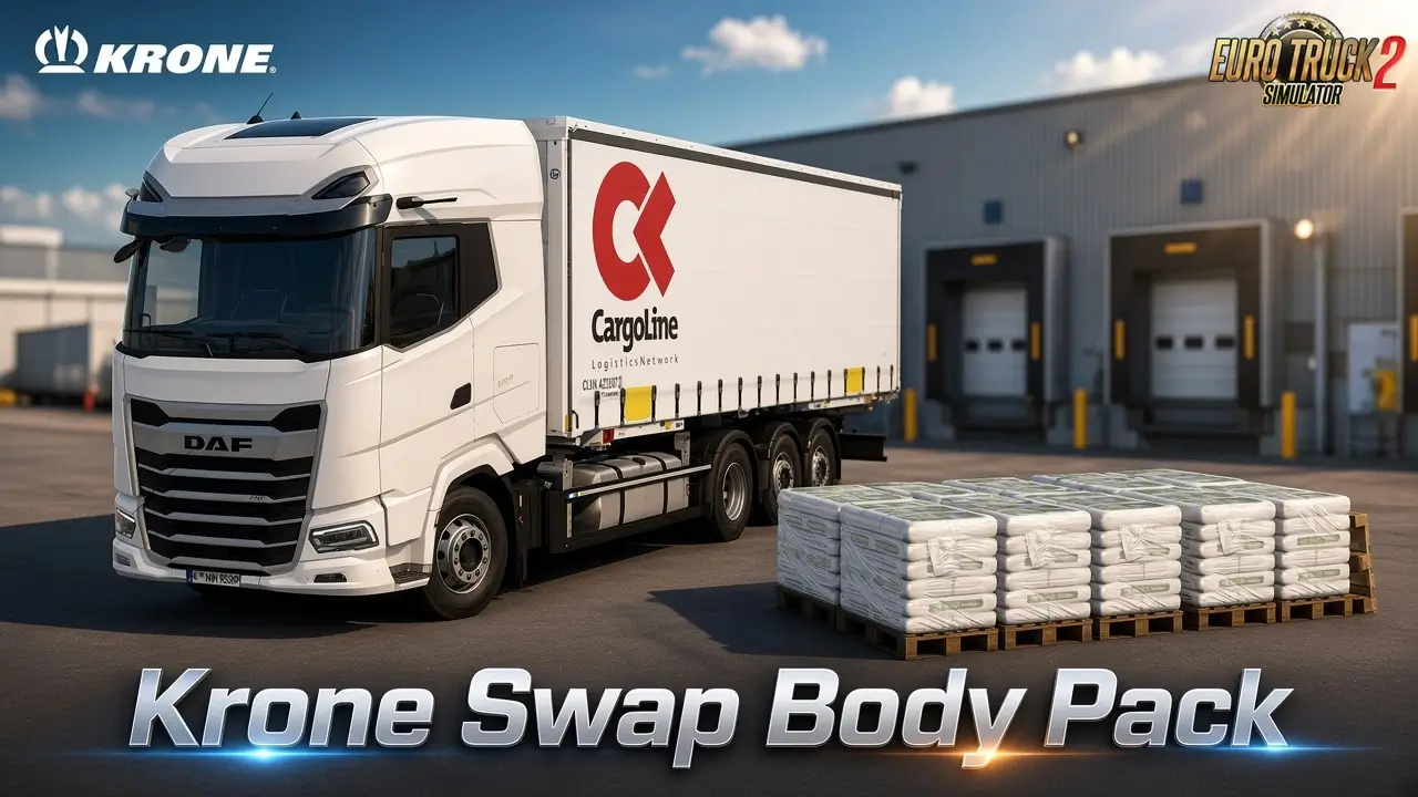 Krone Swap Body Pack (Mod Dependency) v1.4.6.6 (1.61.x)