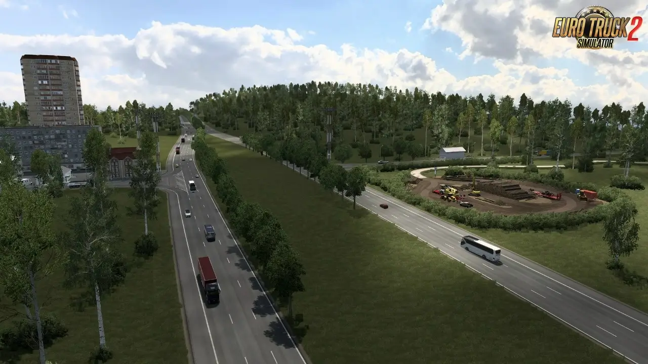 New Russia Map v1.1.93 (1.61.x) for ETS2