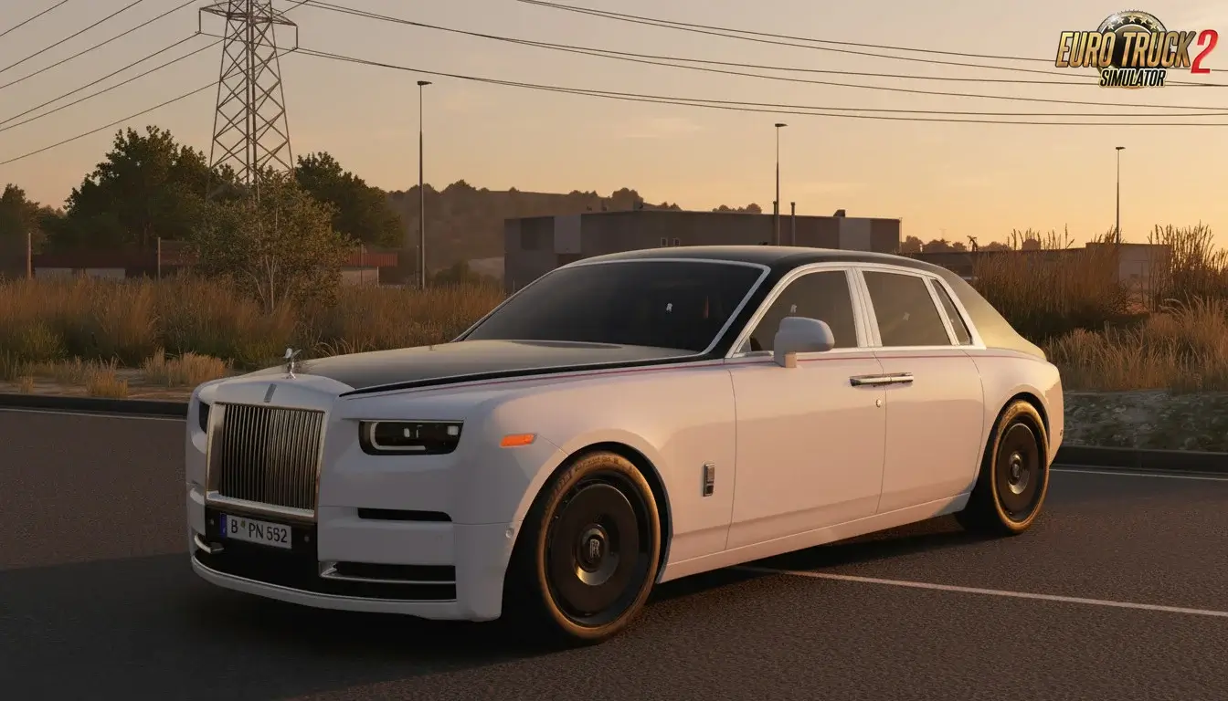 Rolls Royce Phantom 2023 + Interior v1.2 (1.61.x) for ETS2