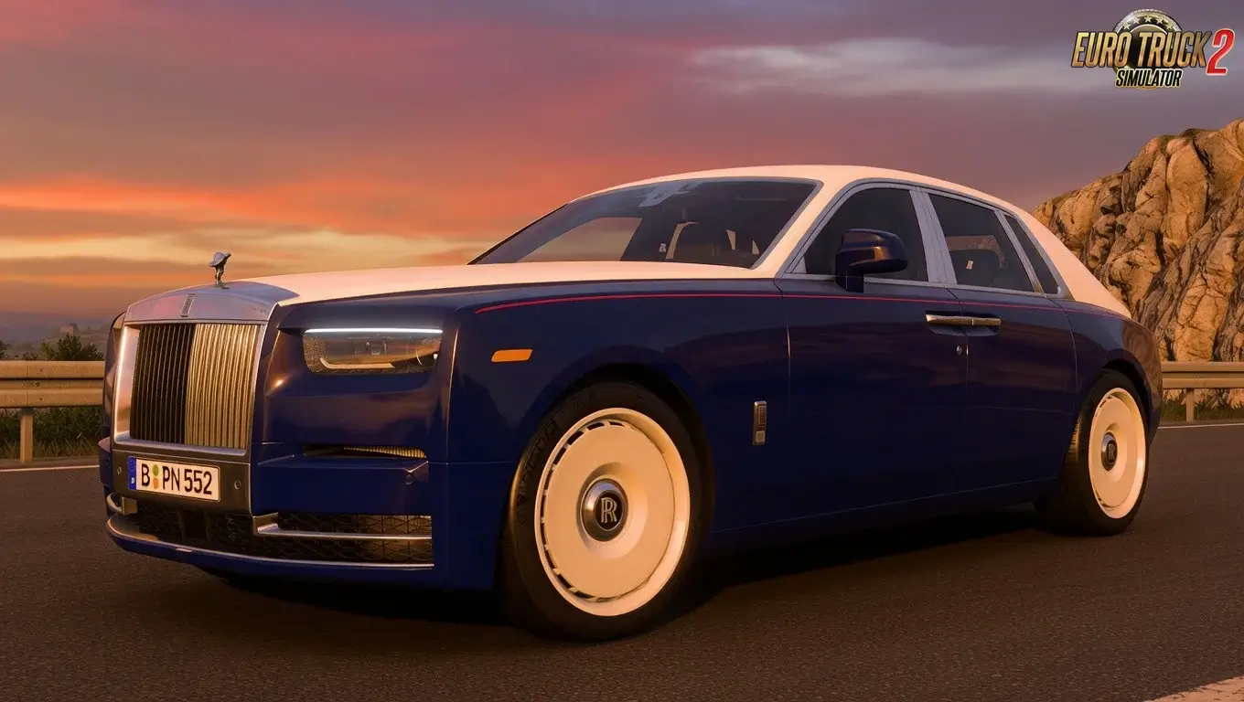 Rolls Royce Phantom 2023 + Interior v1.2 (1.61.x) for ETS2