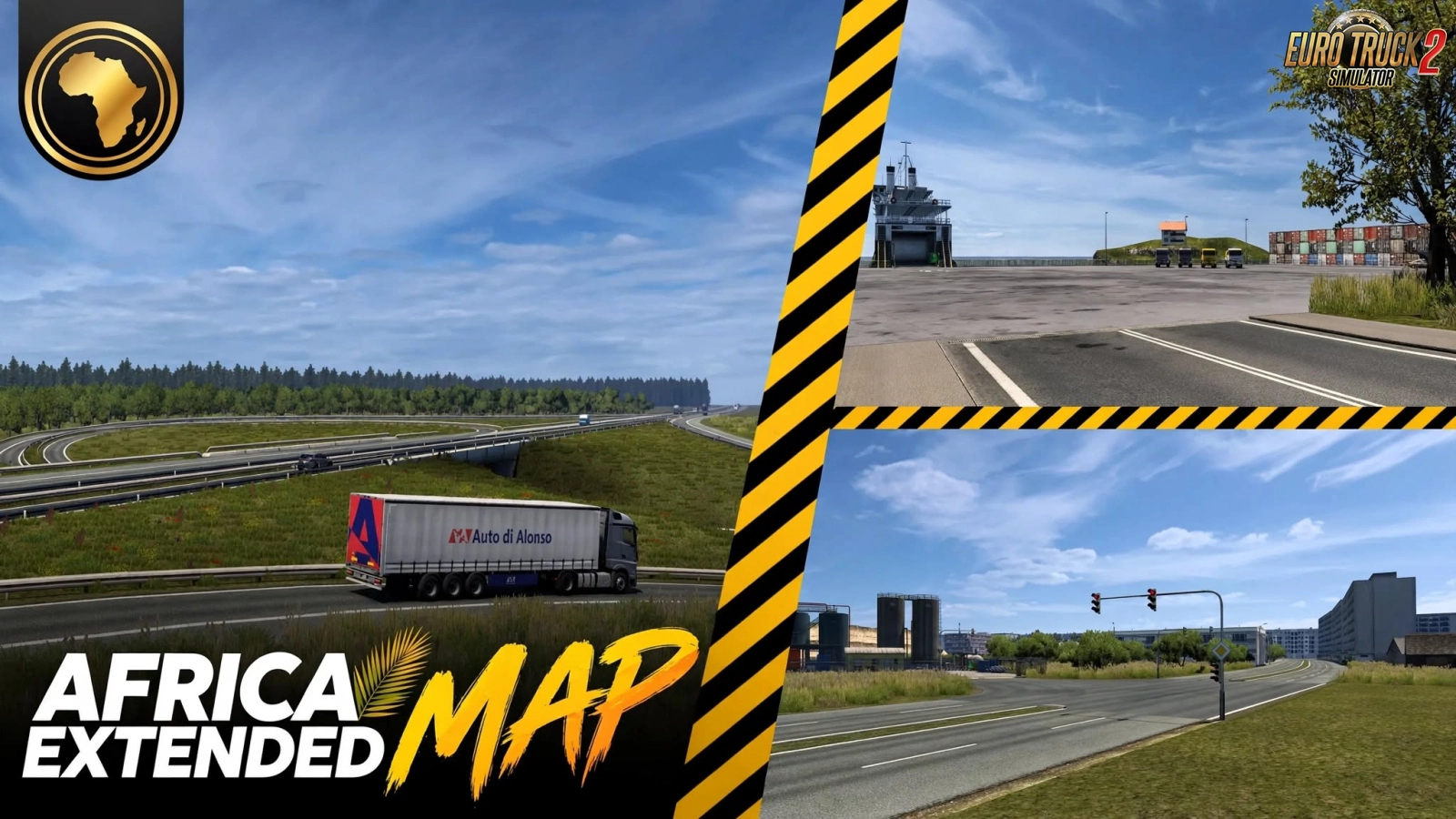 Africa Extended Map v1.3 (1.61.x) for ETS2