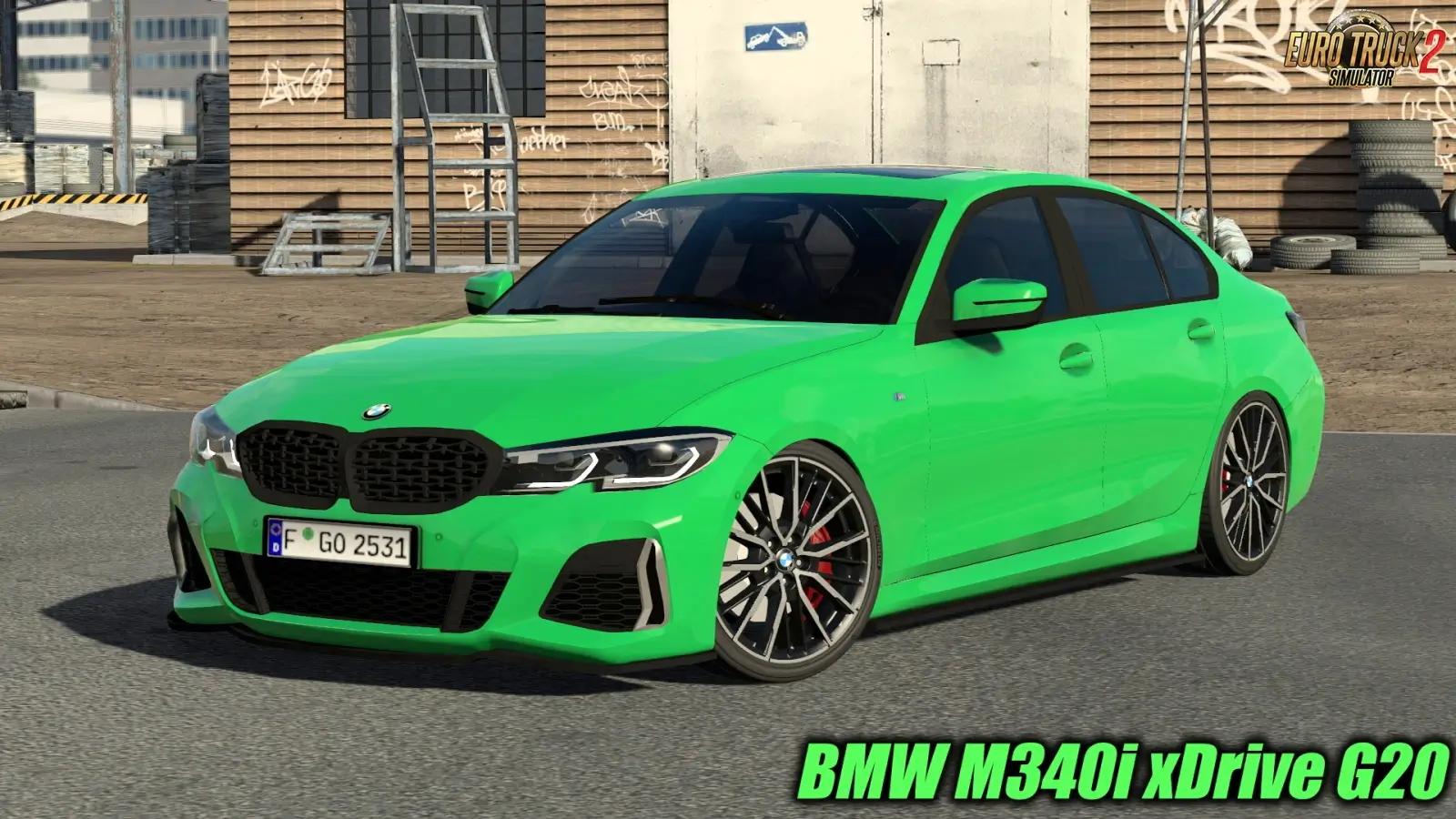 BMW M340i xDrive G20 + Interior v1.4.1 (1.61.x) for ETS2