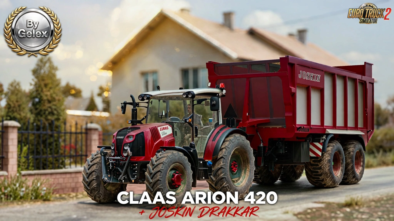 Claas Arion 420 + Joskin Drakkar v1.0 (1.61.x) for ETS2