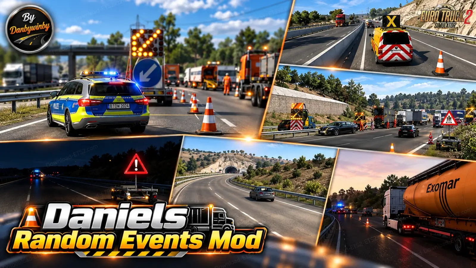 Daniels Random Events Mod v1.6.5 (1.61.x) for ETS2