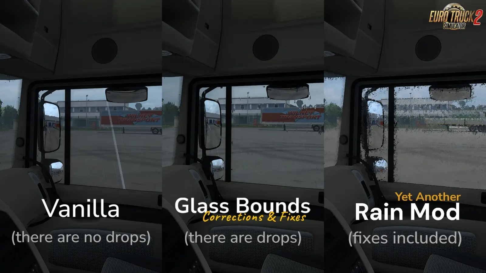 Glass Bounds Corrections & Fixes v1.5 (1.61.x) for ETS2