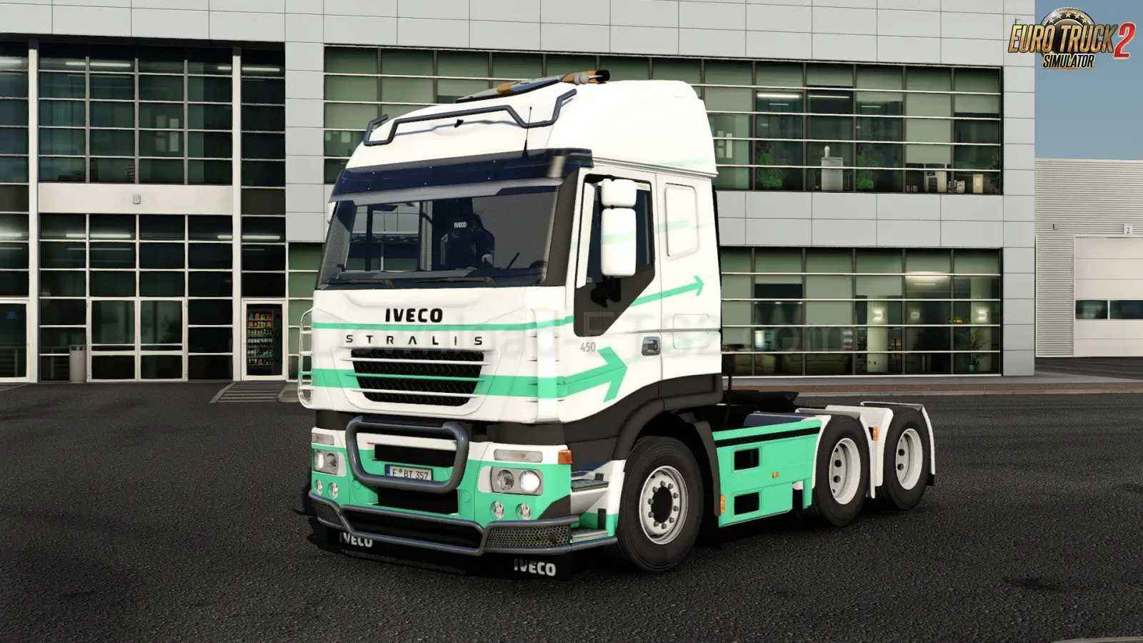 Improved Iveco Stralis Truck v1.3 By AlexeyP (1.61.x) for ETS2 thumbnail 9