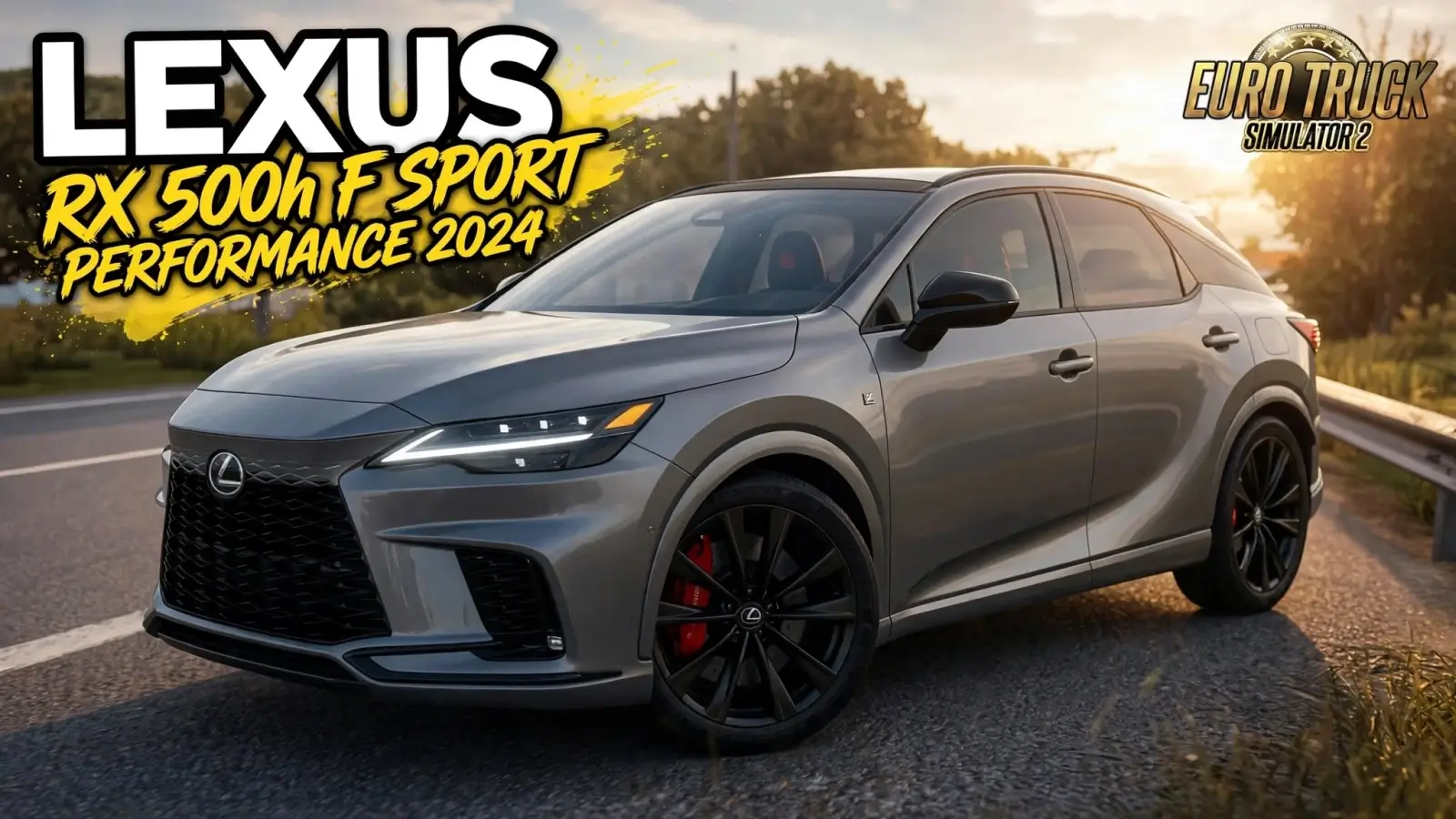 Lexus RX 500h F Sport Performance 2024 v1.8 (1.61.x) for ETS2