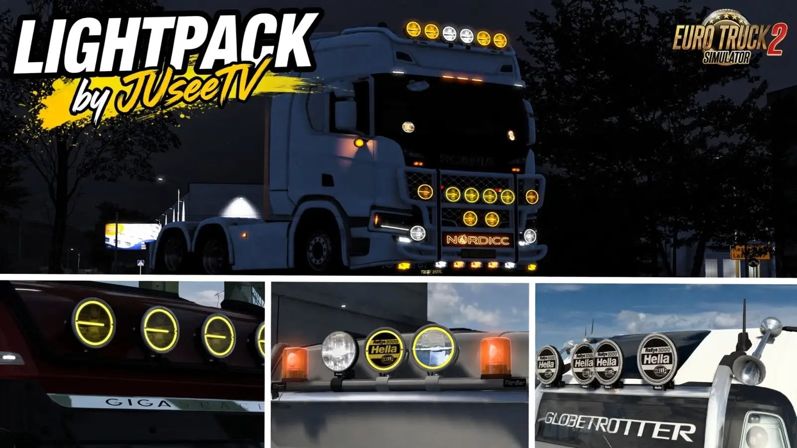 Lightpack by JUseeTV v1.7.4 (1.61.x) for ETS2